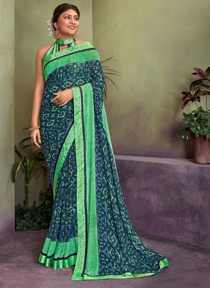 Mintorsi Latest Weightless Georgette Casual Designer Printed Saree Collection 20701-20708